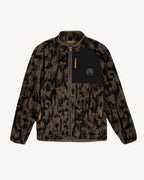 Chaqueta polar marrón
