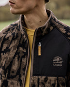 Chaqueta polar marrón