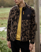 Chaqueta polar marrón