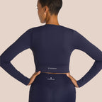 Nami Long-Sleeve Top - Moon Blue
