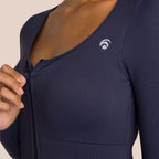 Nami Long-Sleeve Top - Moon Blue