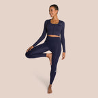 Nami Long-Sleeve Top - Moon Blue