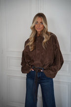 Amelia Chocolat - Chaqueta de ante