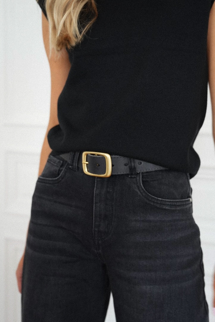 Ceinture Cuir Dani - Noire