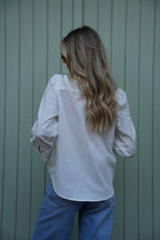Blouse Brodée Donia - Blanche