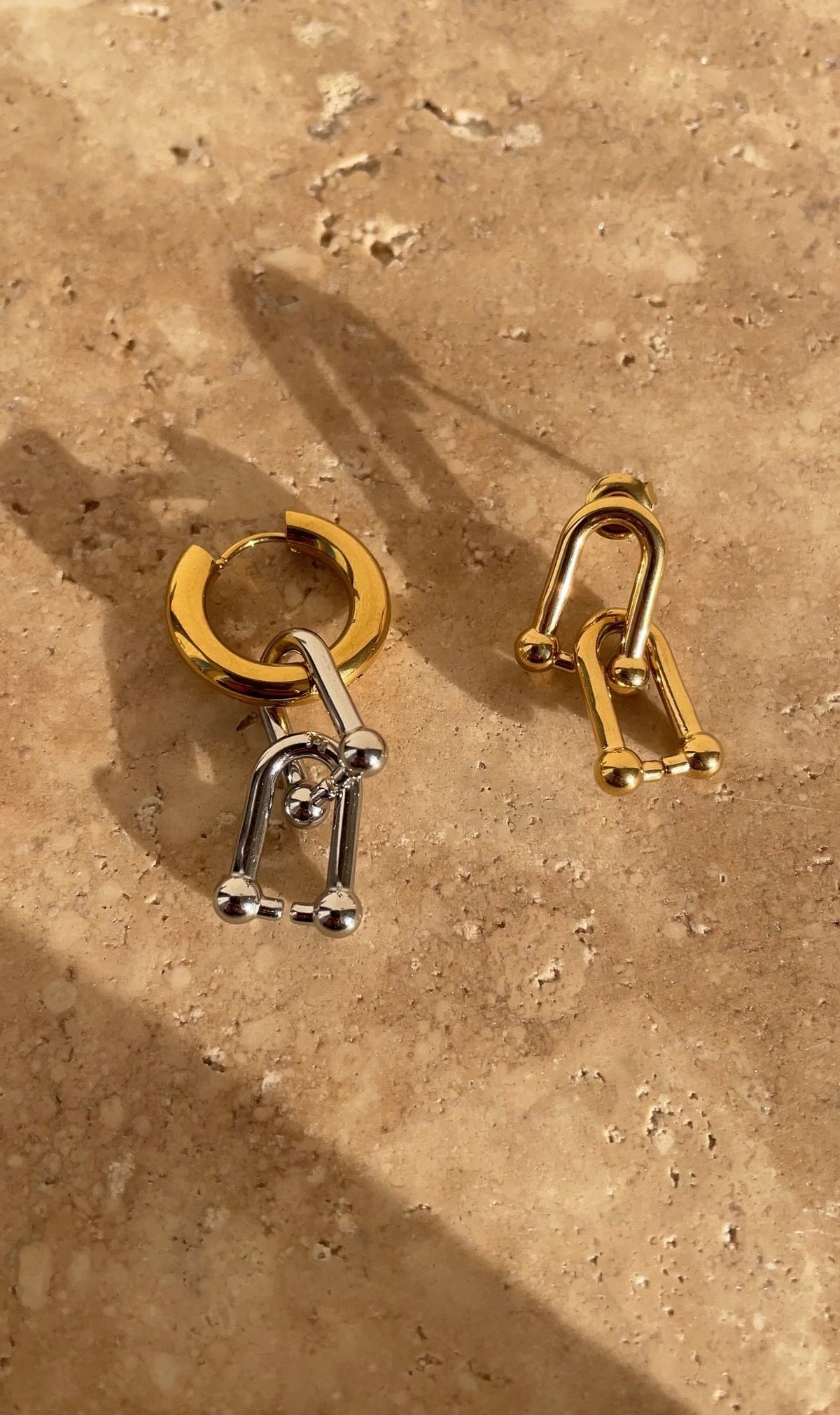 Boucles D'Oreilles Asymmetric Knot