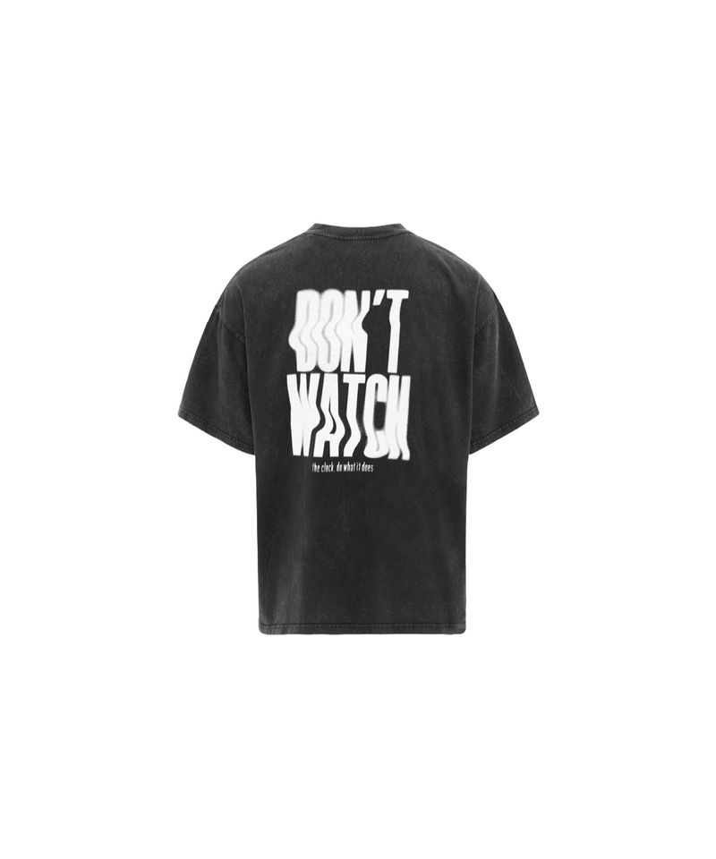 T-Shirt Don'T Watch - Black