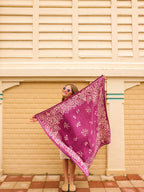Foulard Adulte Mysore Bandana Violet
