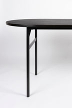 Marcio - Dining Room Table - Iron - Black