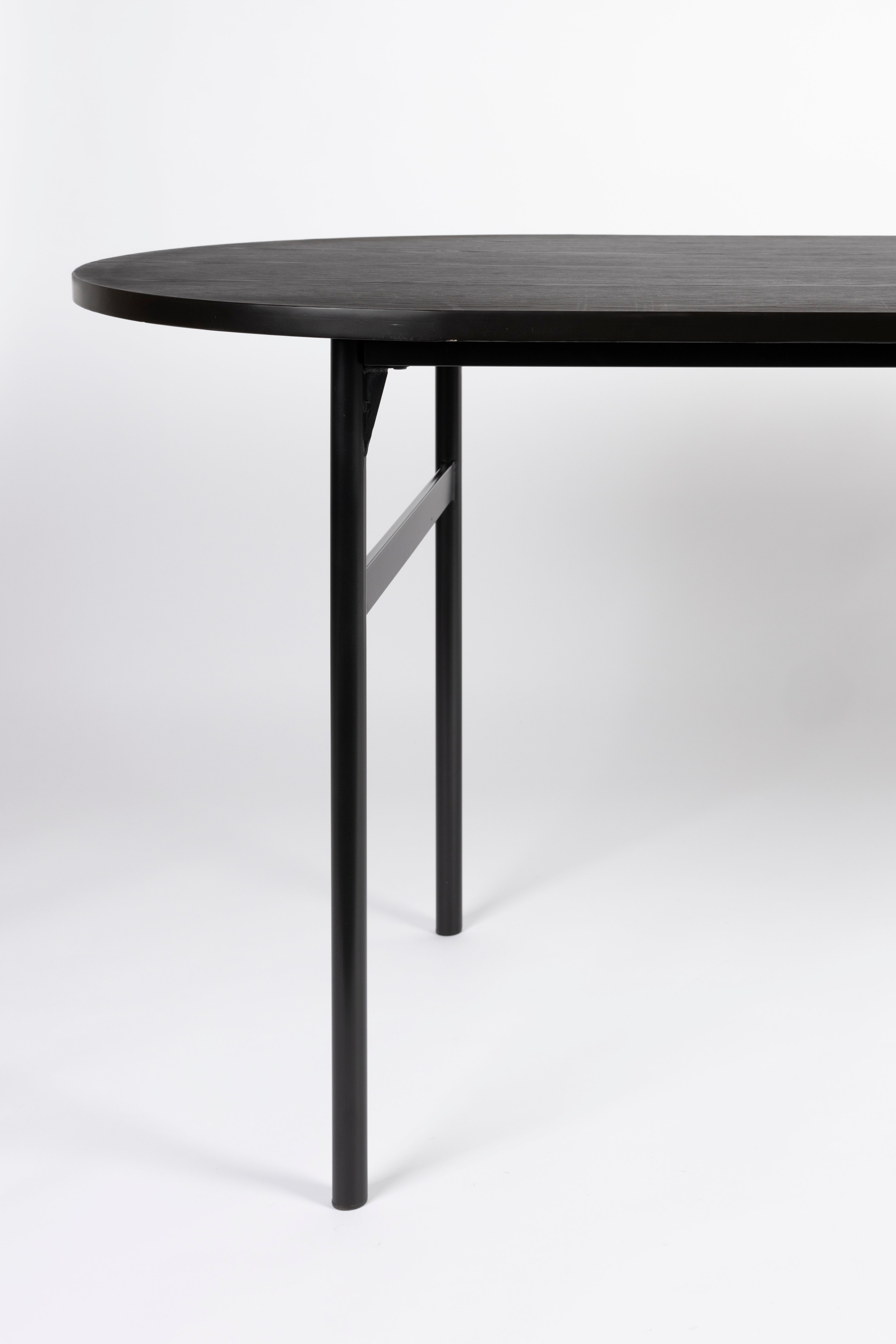 Marcio - Dining Room Table - Iron - Black