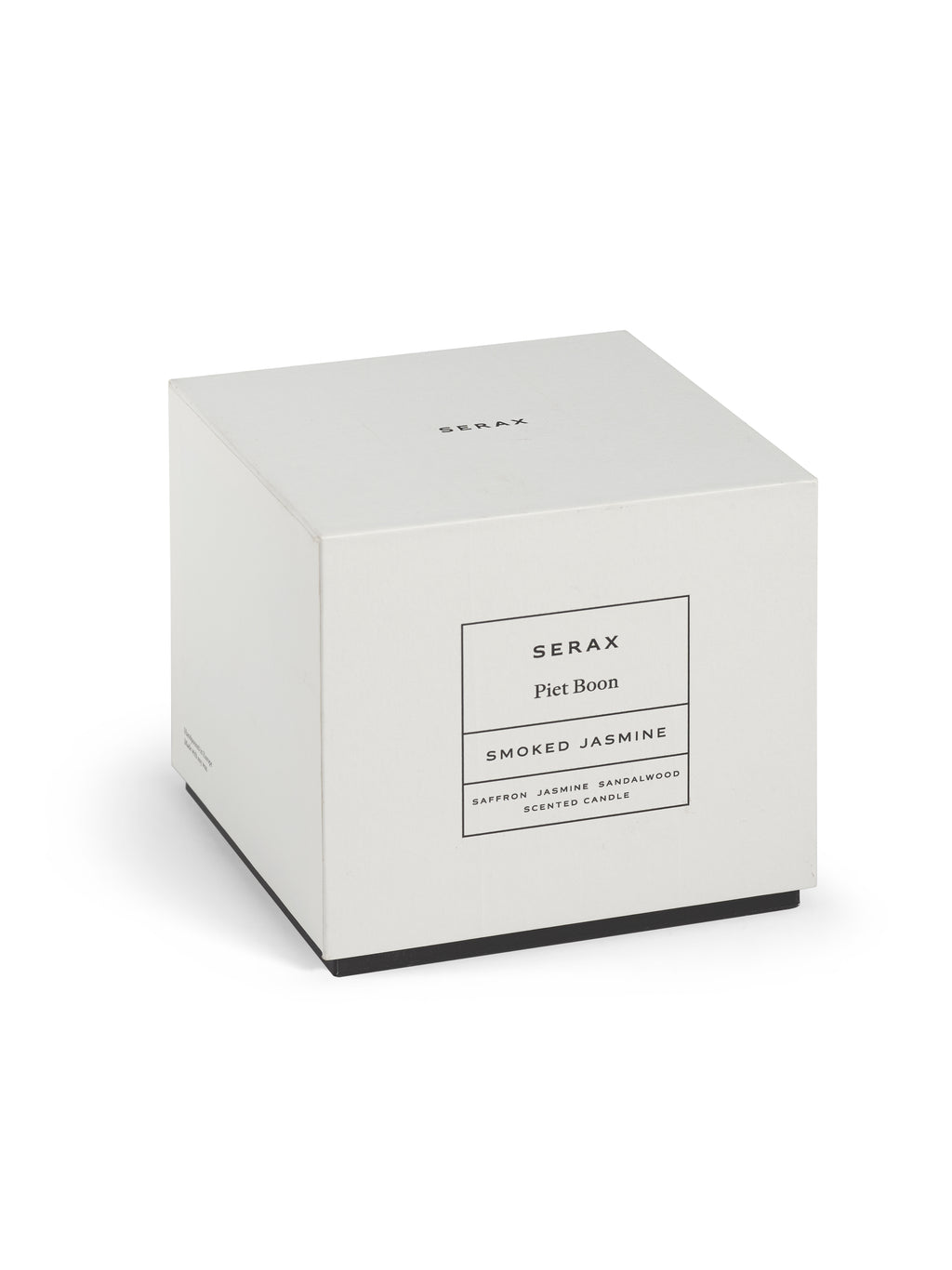 Candles Smoked Jasmine - Bougie D'ambiance - M - Cire De Soja Et Paraffine - Argent