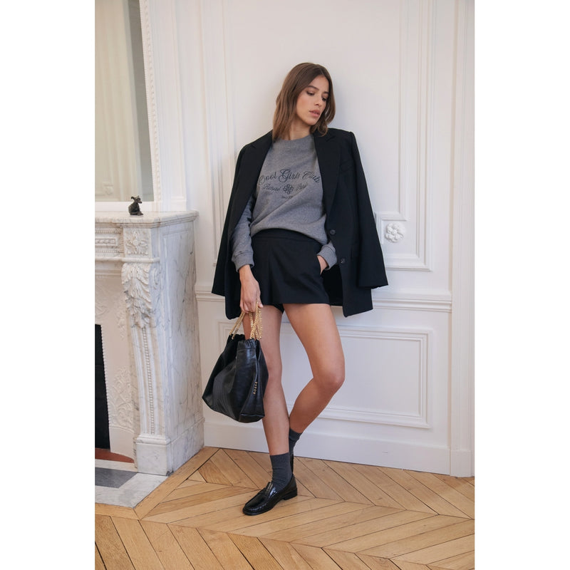 Pantalón corto Le Fertiault - Negro - Mujer