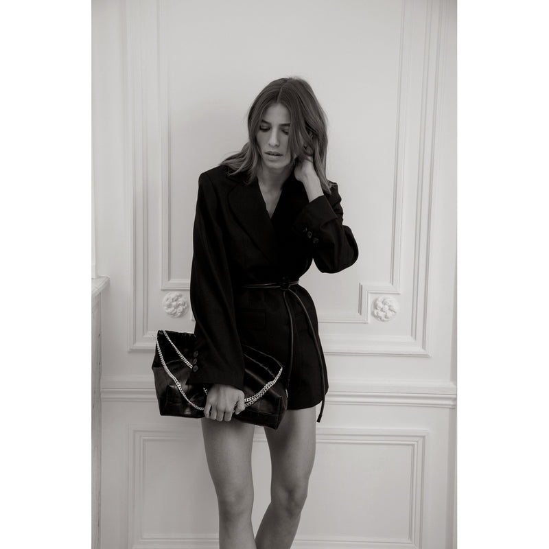 Pantalón corto Le Fertiault - Negro - Mujer