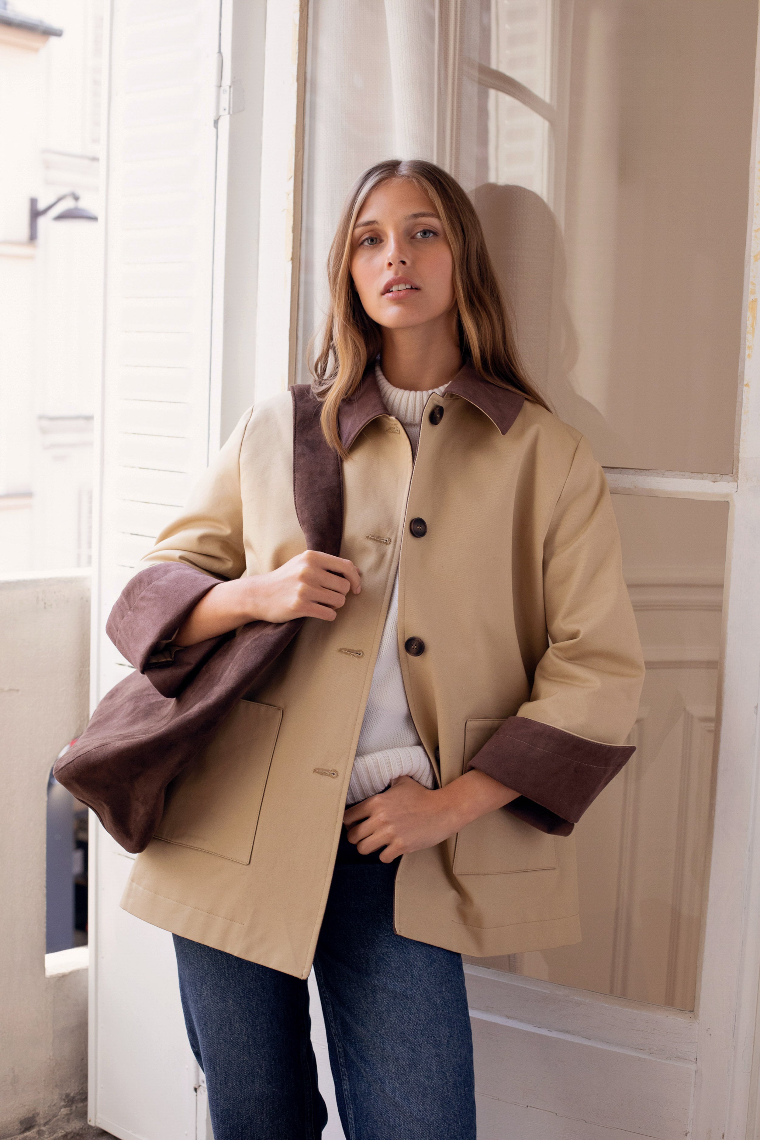 Le Doyle Jacket - Beige