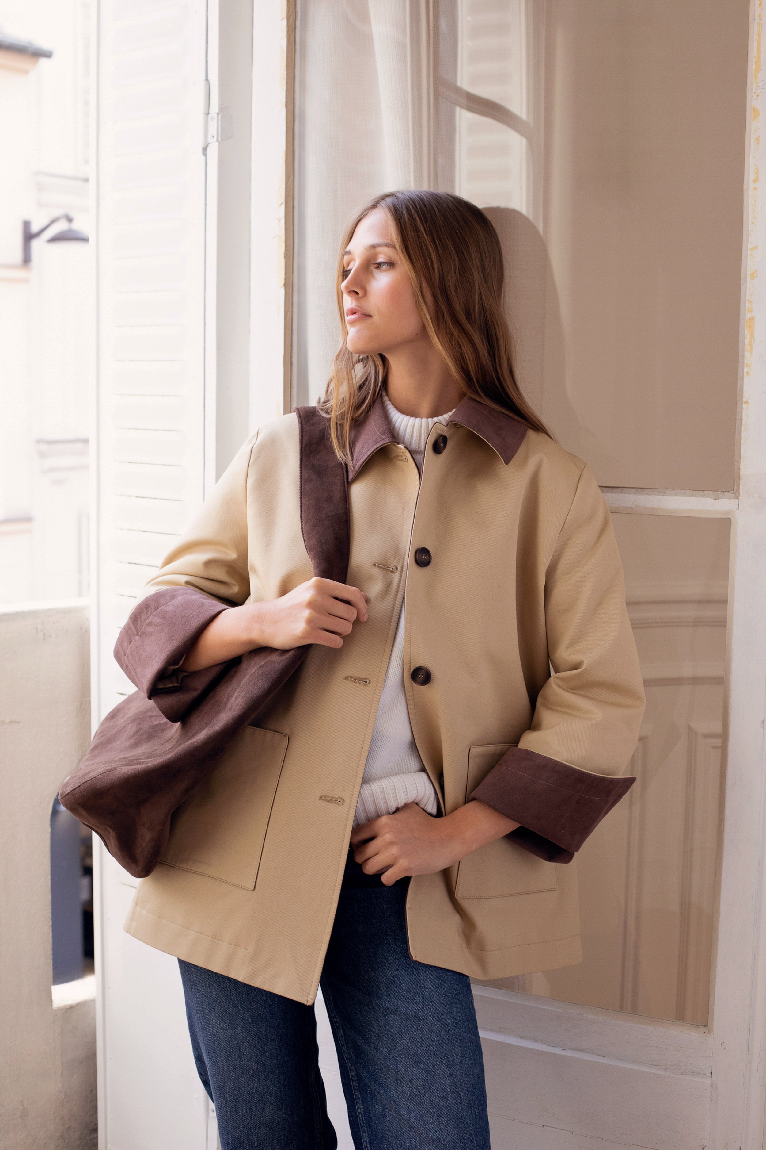 Le Doyle Jacket - Beige