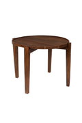 Shane - Table basse - Bois d'acacia - Noyer