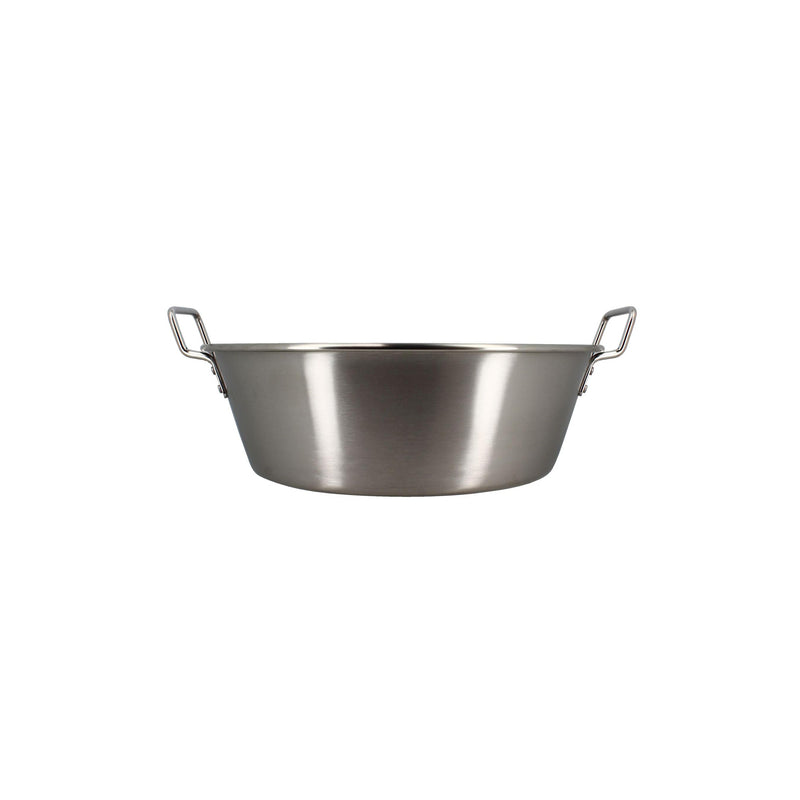 Stainless Steel Basin with Handles - Ø41cm