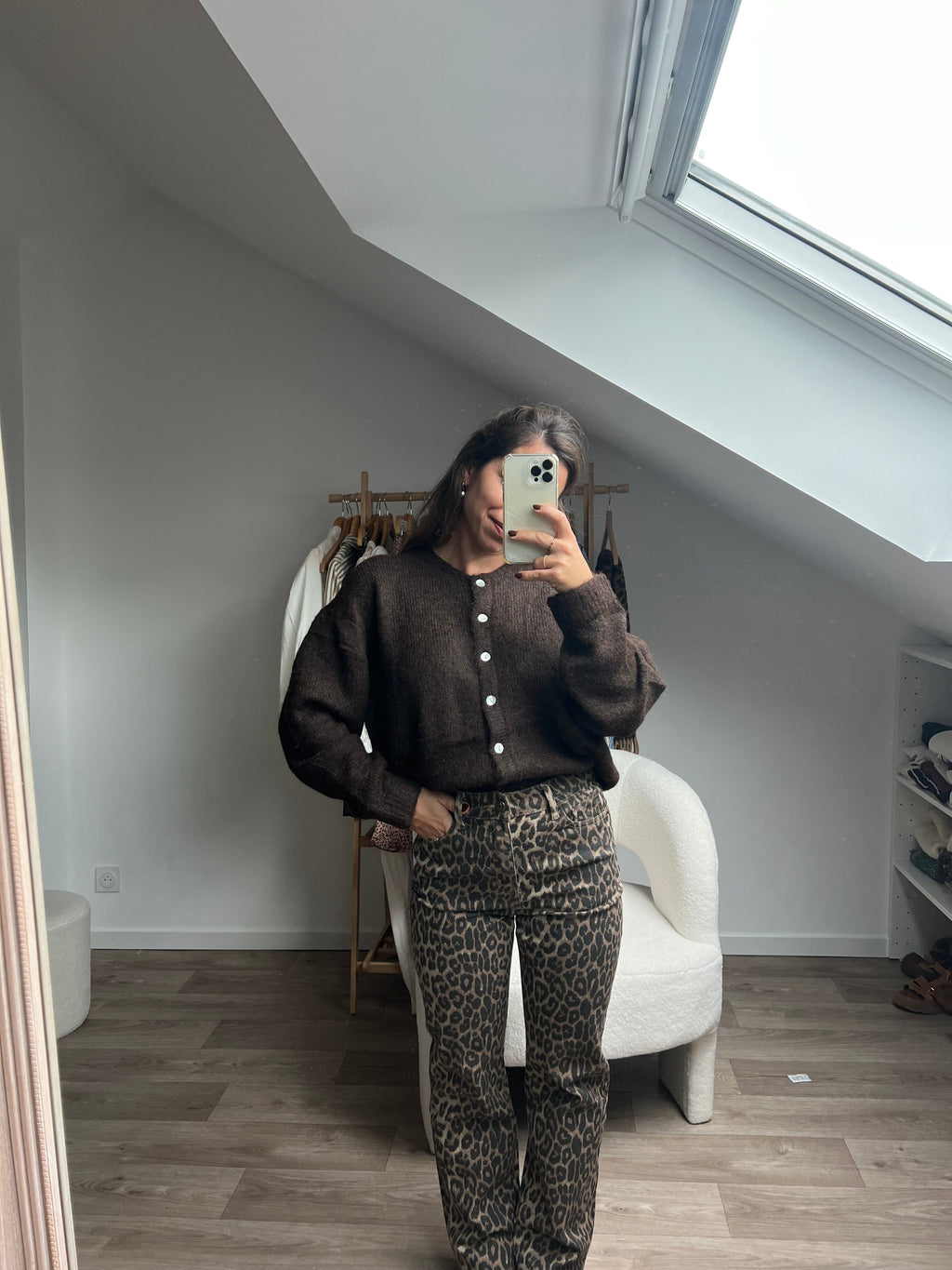 Charlie Chocolate Cardigan