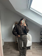 Charlie Chocolate Cardigan