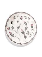 Midnight Flowers - Lot De 2 Plats De Service - S - Porcelaine Bone China - Mirtillo Nude