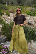 Jupe Longue Chloé - Olive