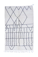 Tapis Béni Ouarain - 242 x 158 cm