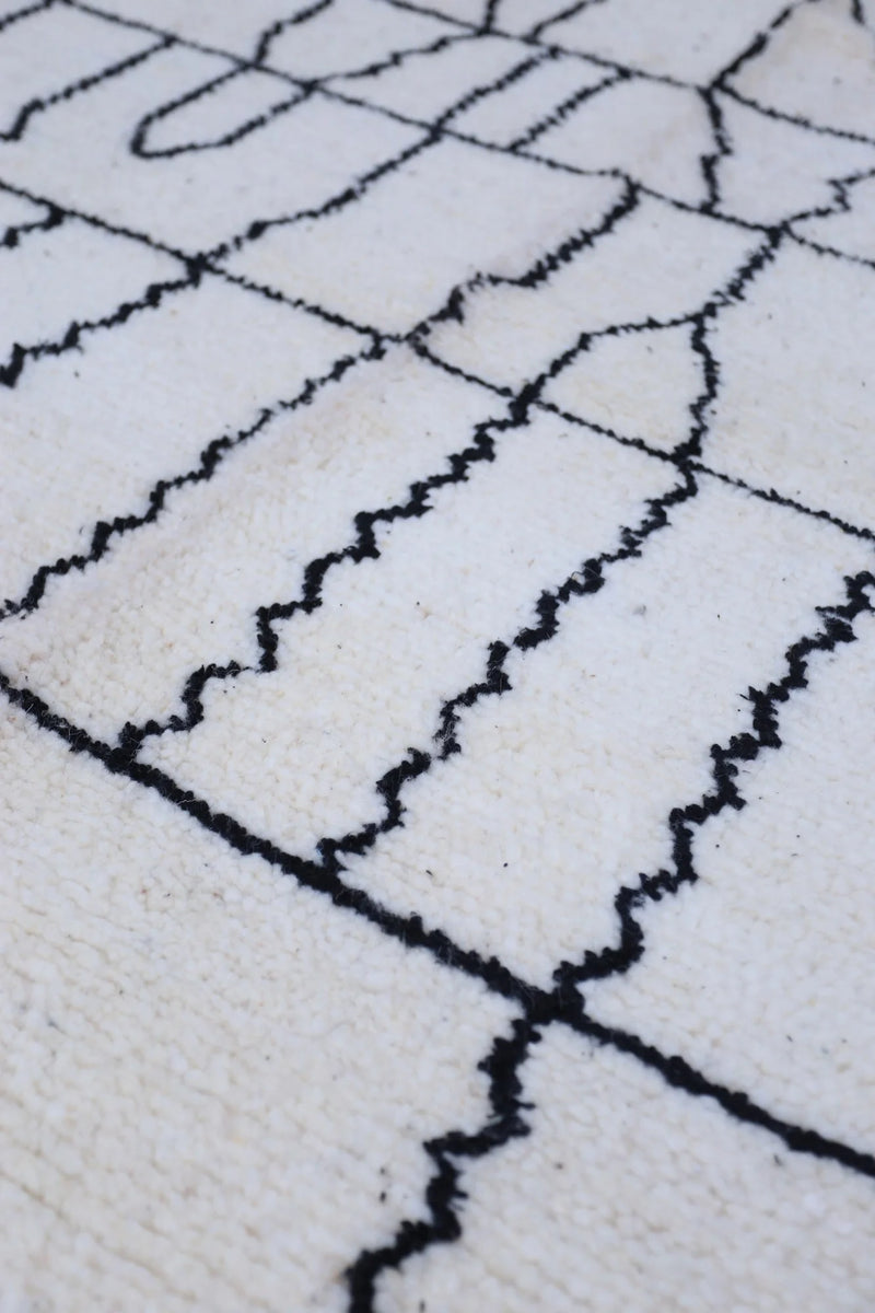 Tapis Béni Ouarain - 242 x 158 cm