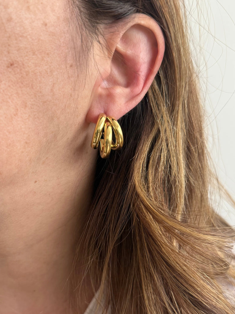 Boucles D'Oreilles Malia - Doré Ou Argent