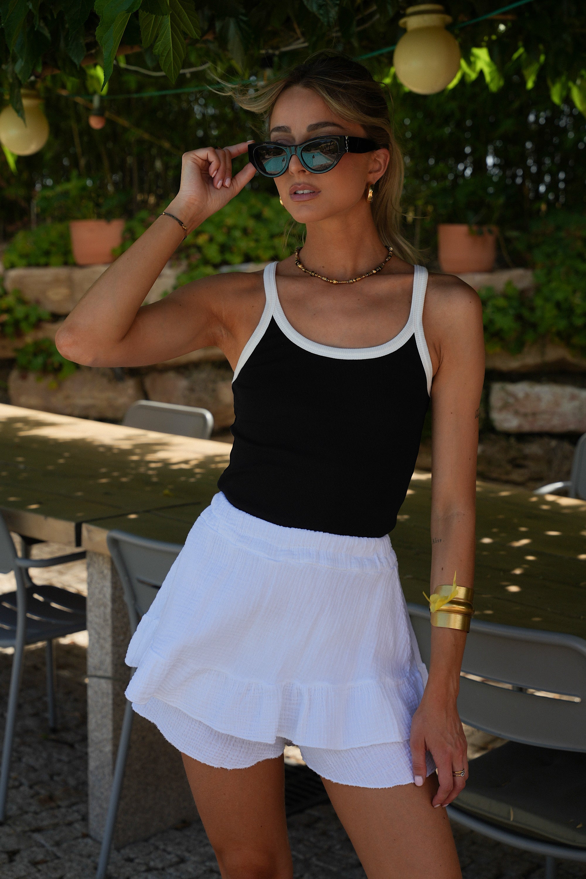 Jupe Short Lola - Blanche