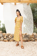 La Robe Reese À Fleurs Jaunes