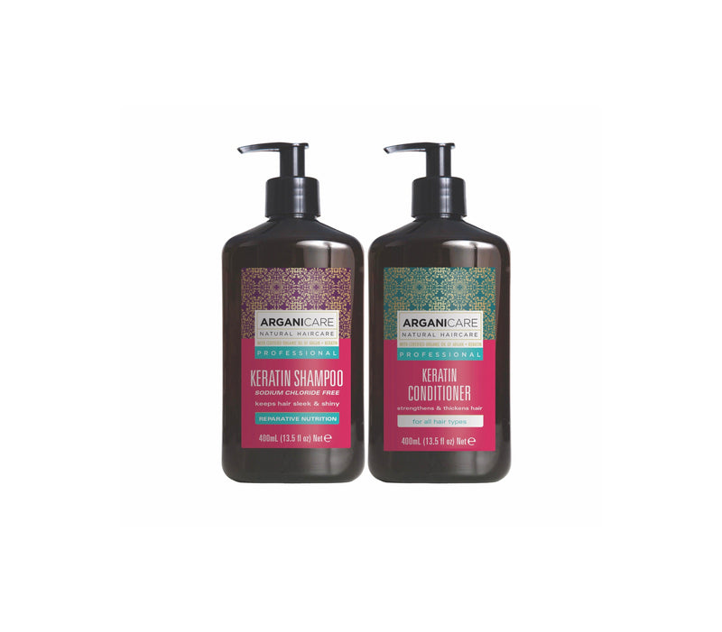 Duo Kératine Shampooing + Après-shampooing