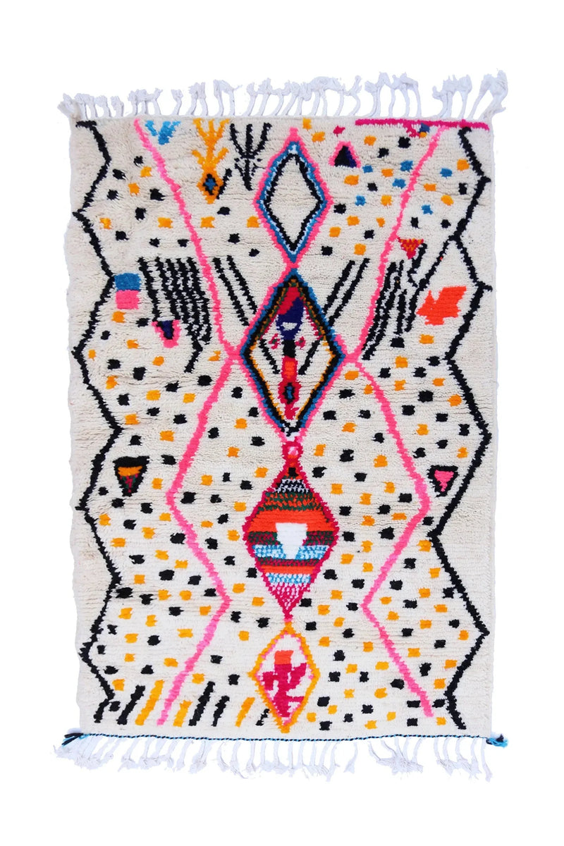 Tapis Berbère Coloré - 156 x 97 cm