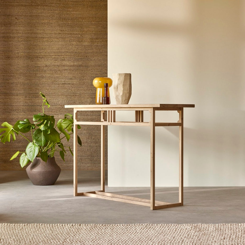 Clovis - Console - Chêne - Naturel