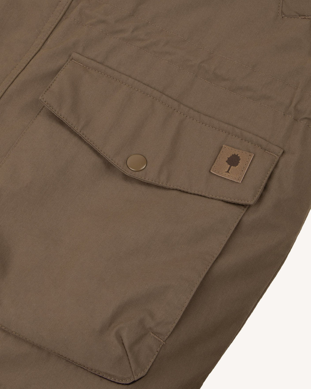 Brown Waterproof Parka