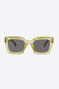 Lunettes De Soleil - Cristal Jaune - Femme