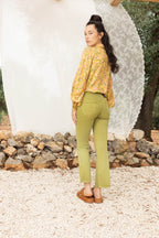 La Blouse Kim Fleurs Jaunes