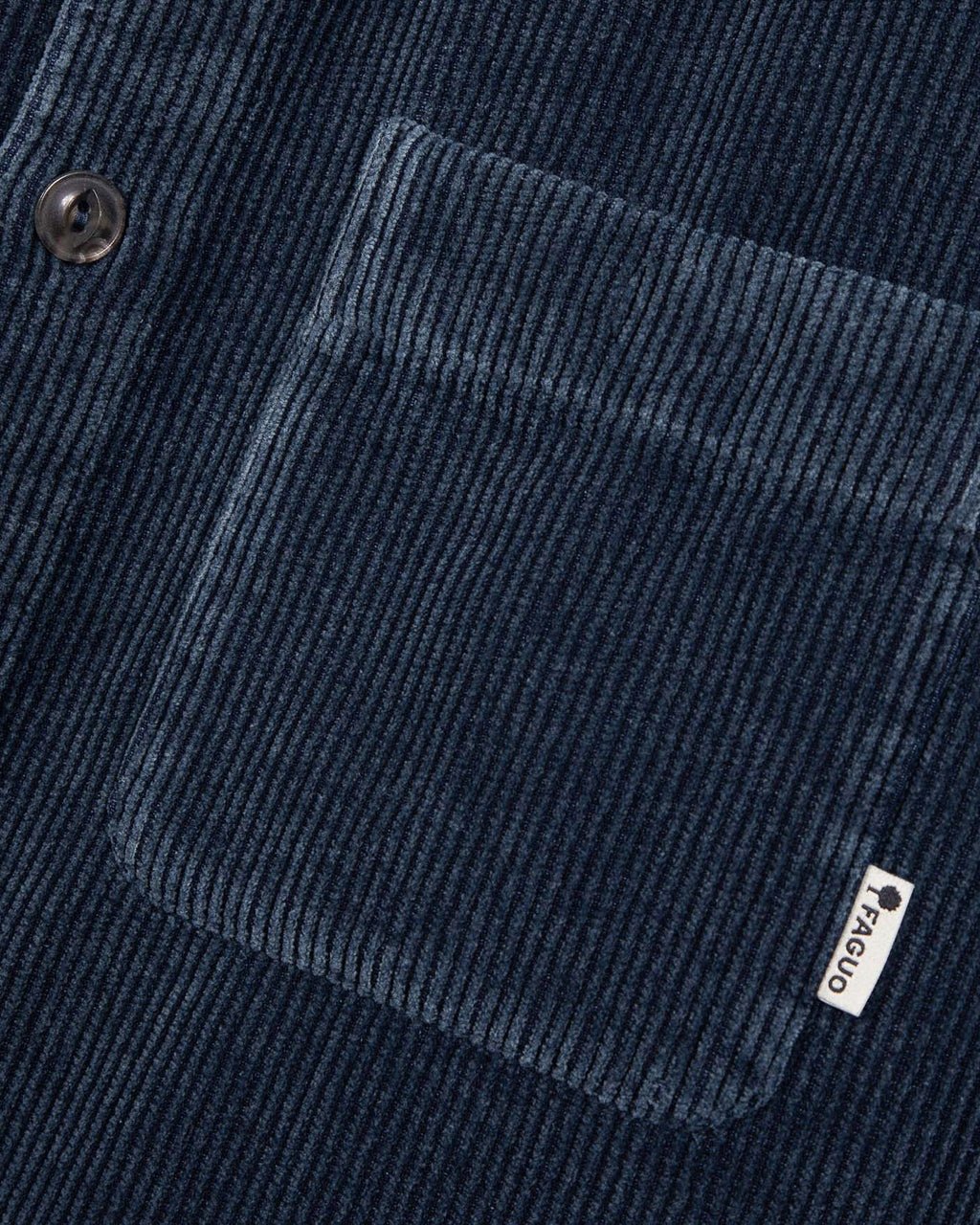 Recycled Cotton Denim Overshirt