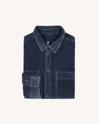 Recycled Cotton Denim Overshirt