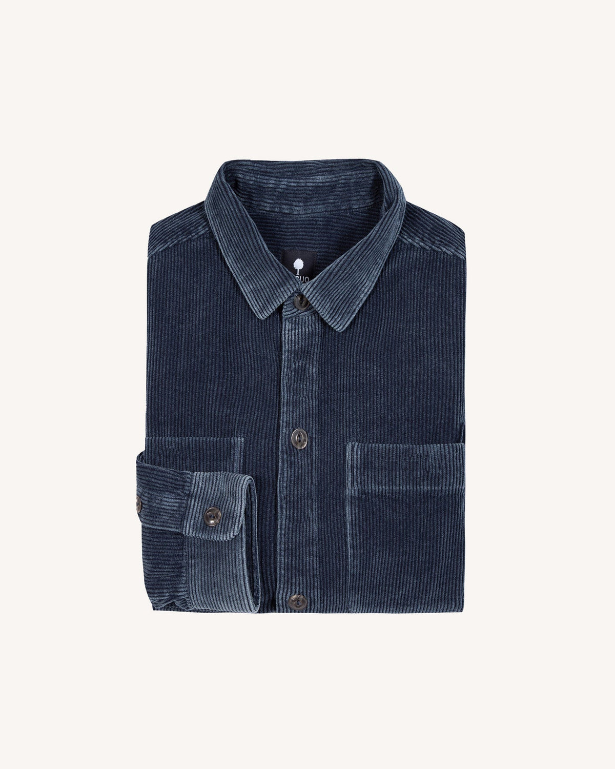 Recycled Cotton Denim Overshirt