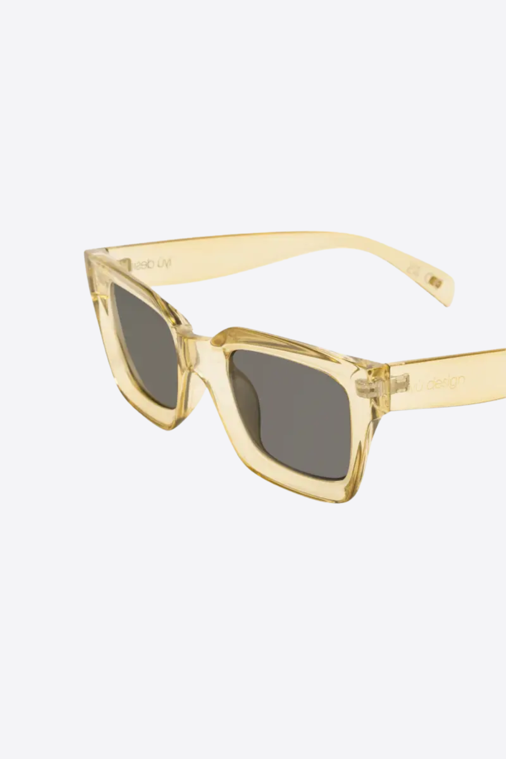 Lunettes De Soleil - Cristal Jaune - Femme