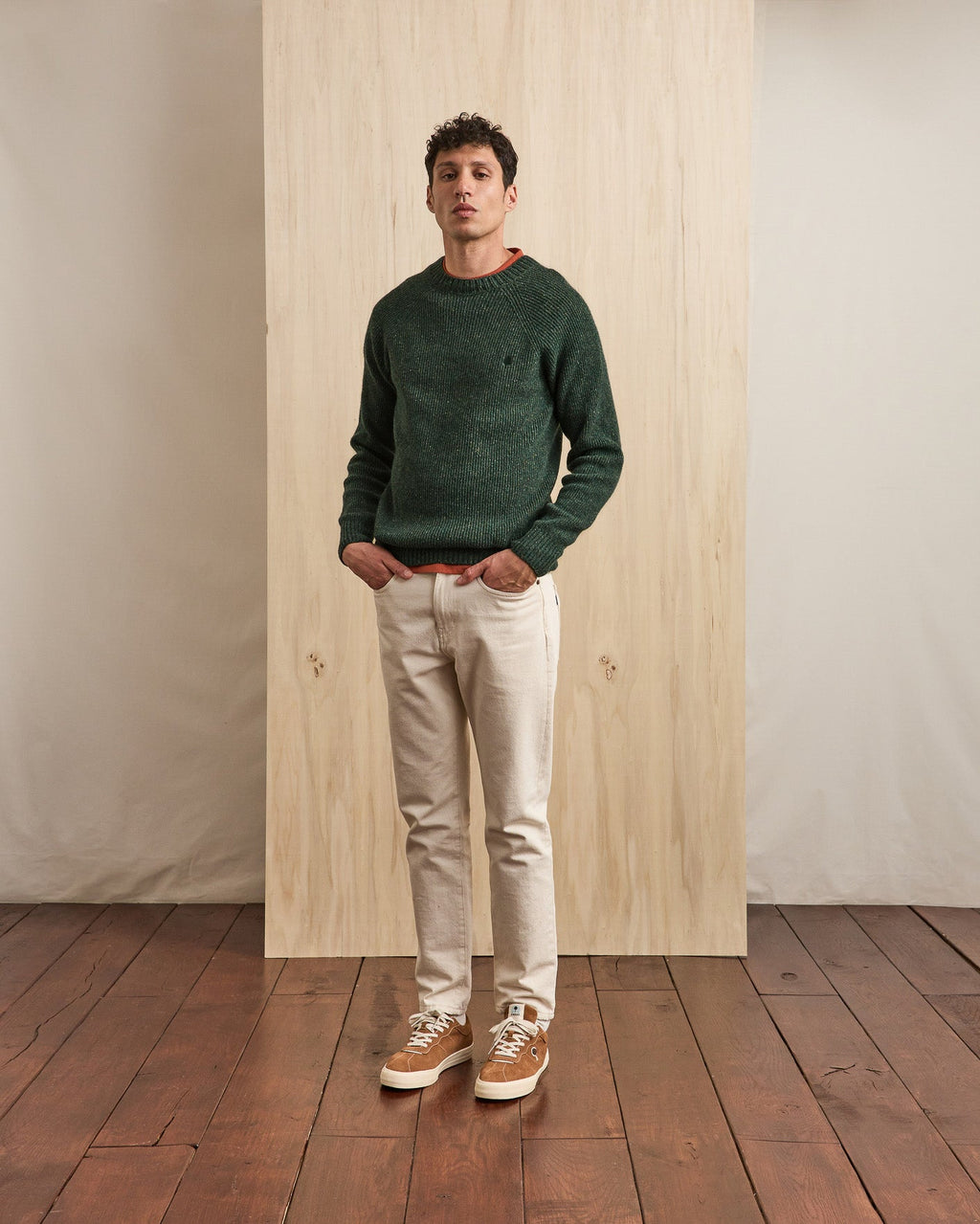 Khaki Wool Jumper