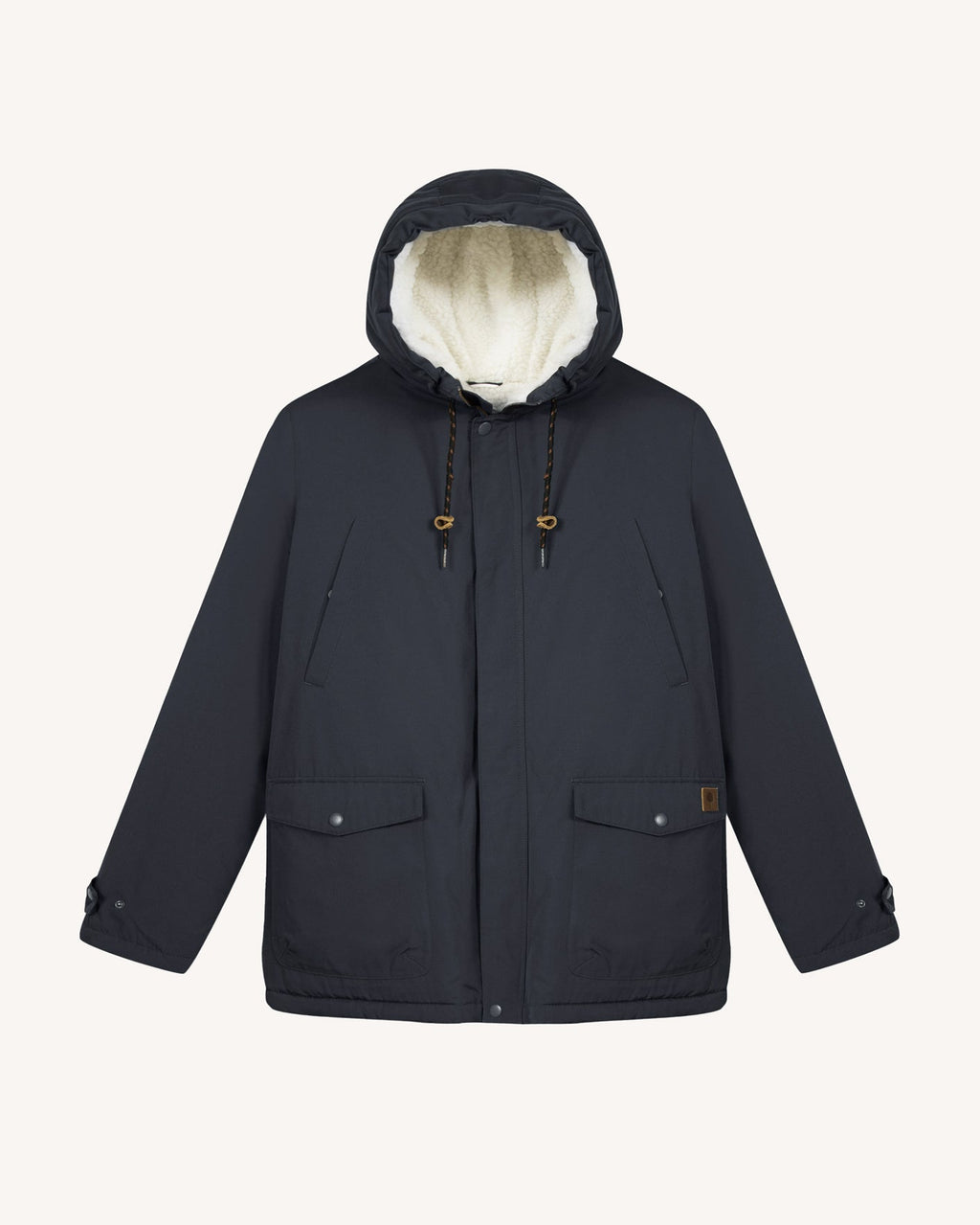 Navy Blue Waterproof Parka