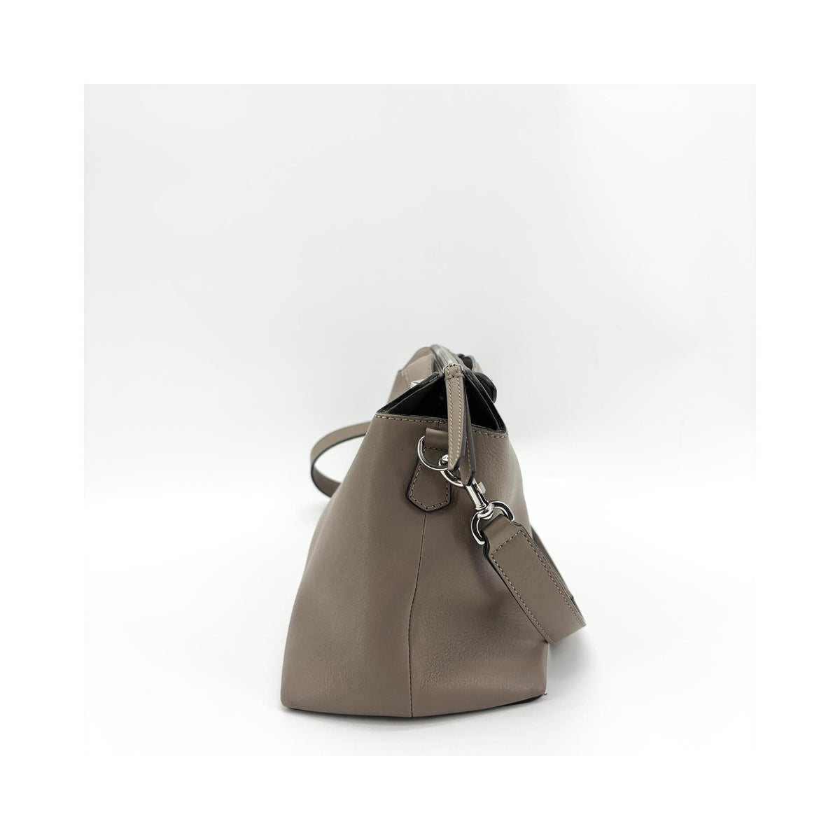 Sac À Main Fendi By The Way Satchel Medium Cuir - Beige