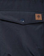 Navy Blue Waterproof Parka