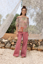 La blusa de flores Brigitte
