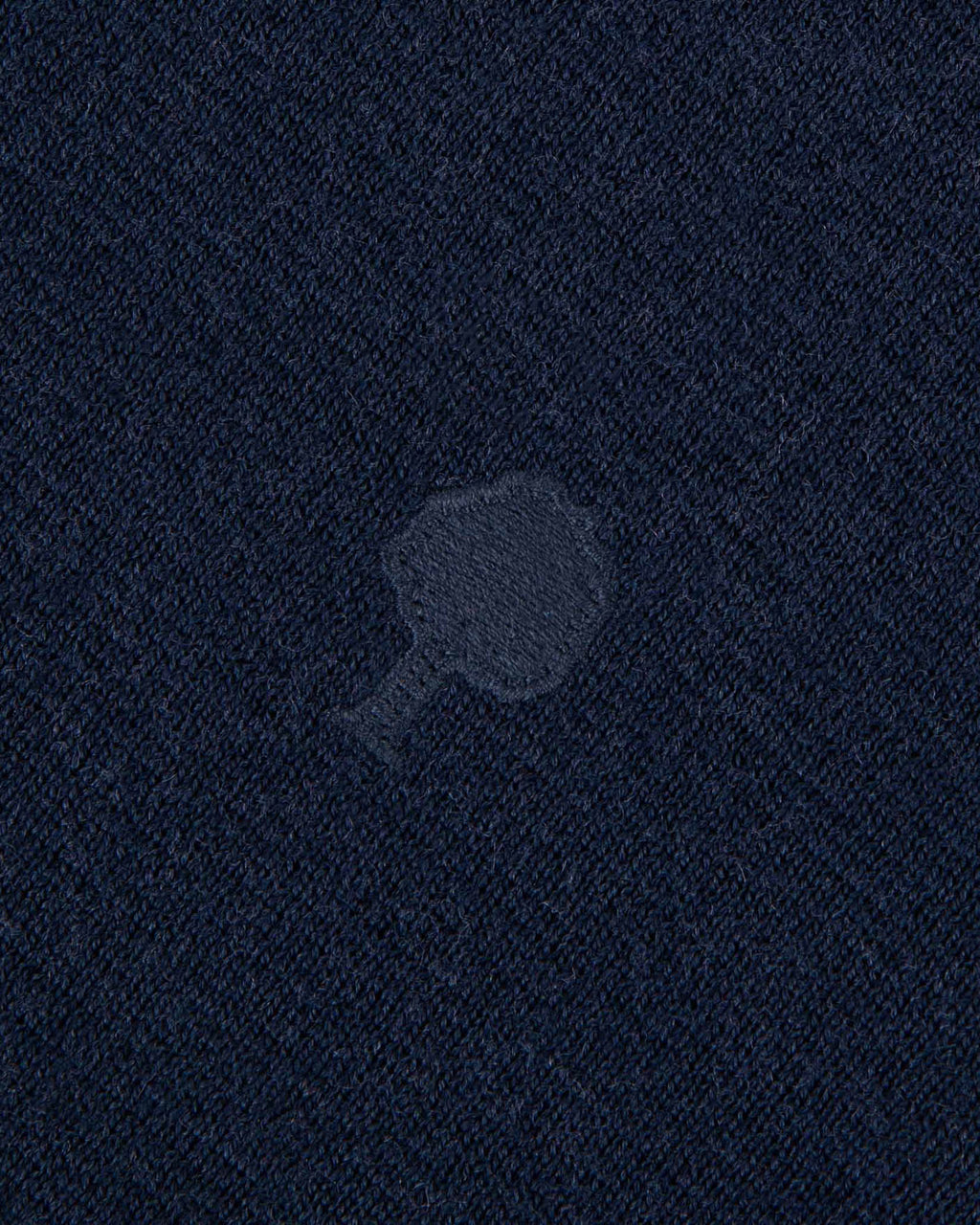 Jersey de lana azul marino