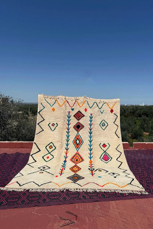 Tapis Berbère Coloré - 340 x 250 cm