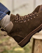 Scarpe In Suede E Pelle Kaki