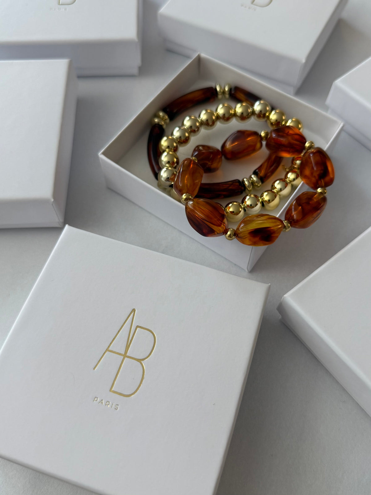 Bracelet Trio De Bracelets - Ambre