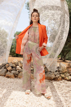 Le Pantalon Andreï À Fleurs